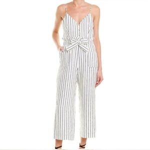 Saylor Laurine Linen Jumpsuit Romper XS